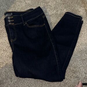Torrid Dark Blue Short Length Jeggings